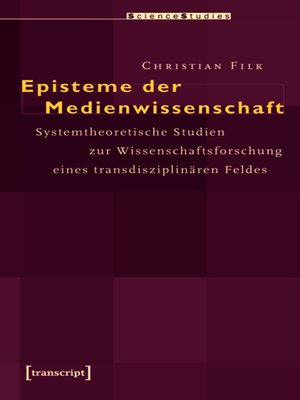 cover image of Episteme der Medienwissenschaft
